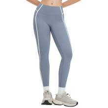 Women's Active Buttery Soft High Waist Inseam Full Length Yoga Leggings with Contrast Trim