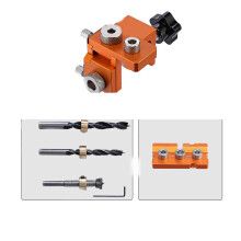 3-in-1-Dübellehren-Set für die Holzbearbeitung, vertikale-12mm