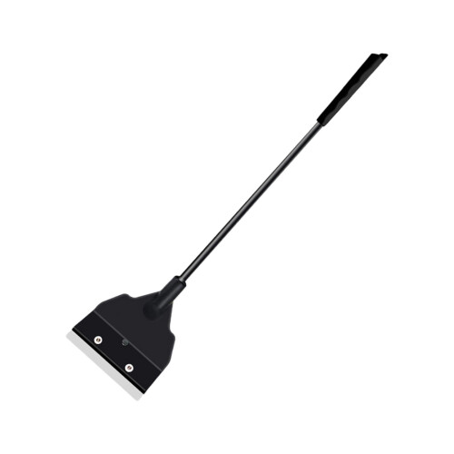 Algae Scraper for Glass Aquariums – Extendable Handle Cleaner, Compatible with Fish Tanks, Easy-to-Use Black Tool