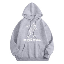 No Golf Today Hoodie for Men Long Sleeve Golf Gift