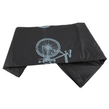Fahrradabdeckung 200 x 100 cm, wasserdicht, schützt vor Sonne und Regen, bietet Schutz bei jedem Wetter, tragbar, grau