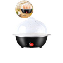 Mini Electric Egg Cooker Stainless Steel 7-Egg