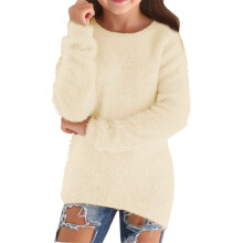 Girls' Sweaters Fall 2025 Casual Lightweight Long Sleeve