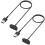 Compatible with Fitbit Charge 5 Single Charger, 2 Pack 1