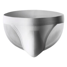 Valentine's Day Gifts for Him Men's Underwear Men Casual Fashion Solid Low Waist High Fork Pants Briefs Underwear Mens Underwear Gray