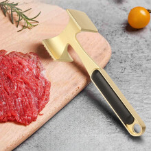 Flersidet kødmørner og -punder – Kraftig, tekstureret/plan overflade til bøffer, kylling, oksekød, skaldyr; Ideel til grillning, barbecue og