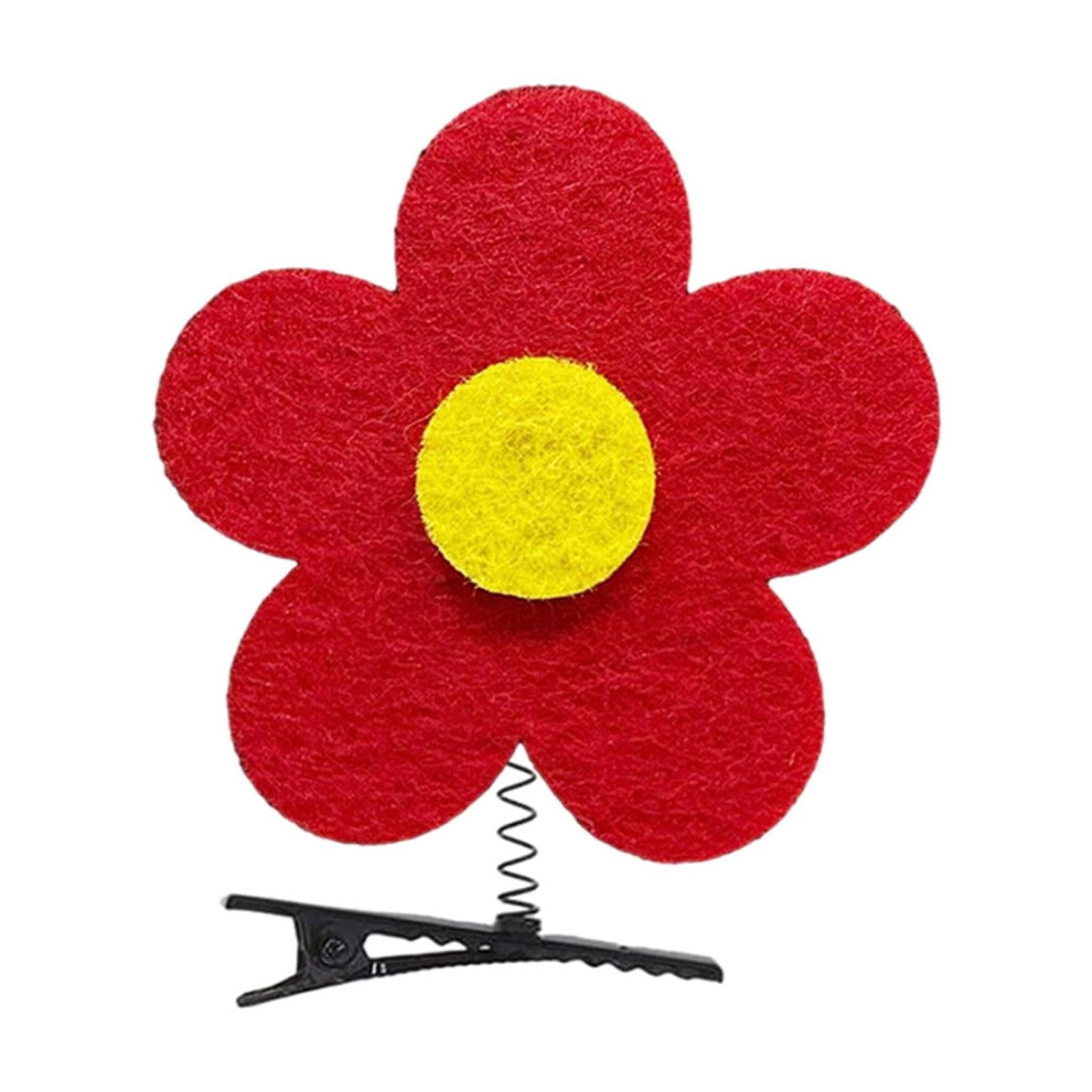 Unisex Xinwanna Hair Clip Funny Flower Arrow Mark Spring Design Symbol Logo Hair Pin Funny Performance Headdress Hair Accessories (Type A)