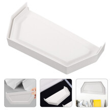 White PVC Gutter End Cap Set 1 Piece