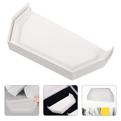White PVC Gutter End Cap Set 1 Piece