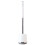Toilet Brush and Holder Set Wall-Mounted Ventilated 1 Set 1
