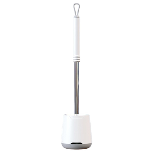 Toilet Brush and Holder Set Wall-Mounted Ventilated 1 Set