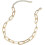 Collana d'oro, collana a catena d'oro, collana lunga d'oro 1