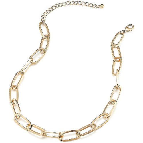 Collana d'oro, collana a catena d'oro, collana lunga d'oro