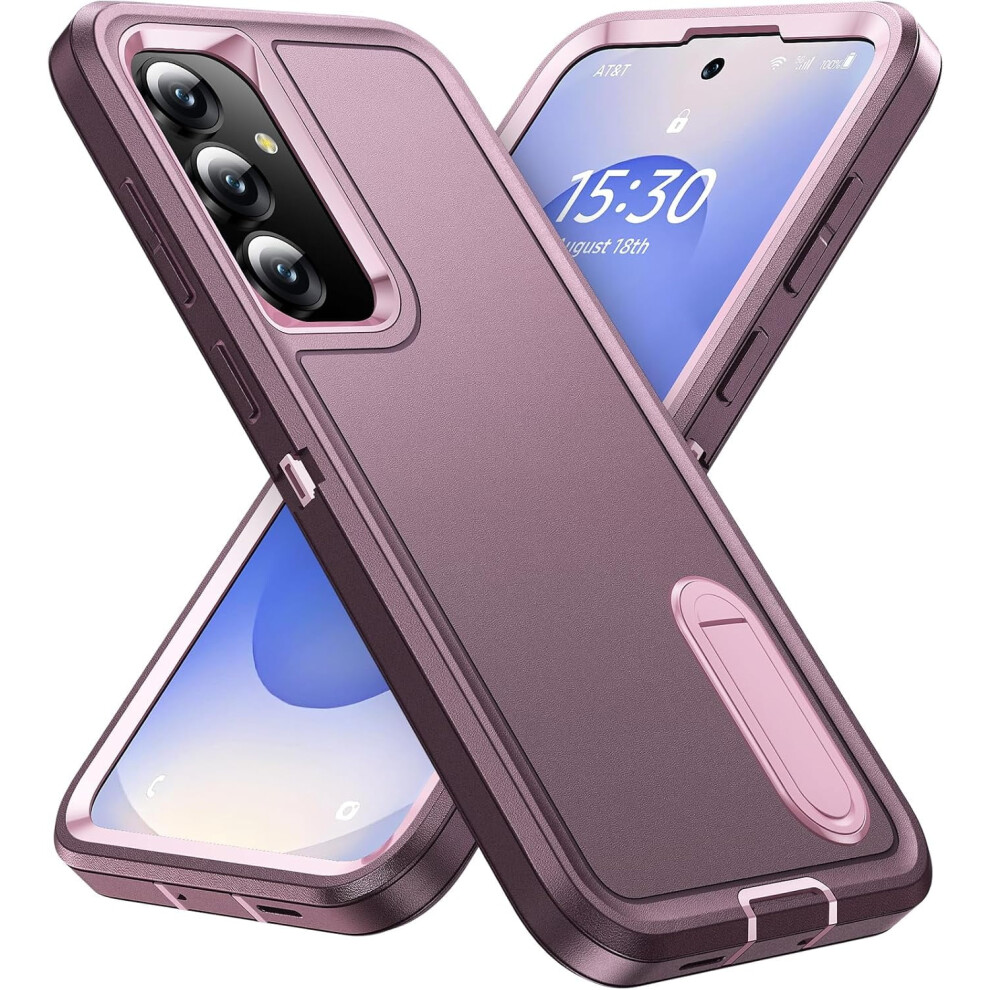 Compatible With Samsung Galaxy S25 Plus Case – Shockproof, Drop-Proof, Military-Grade With Built-In Kickstand 9028731739298