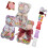 Large Plastic Bear Shaped Container Candy Holder-Mixed colors 1