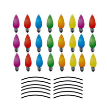 Christmas Magnets Car Magnetic Sticker Light Bulb Reflective Stickers Add Holiday Cheer to Your Vehicle Fridge Garage