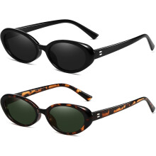 Retro-Sonnenbrille im ovalen Stil für Damen und Herren, modische kleine ovale Sonnenbrille im Vintage-Stil der 90er Jahre
