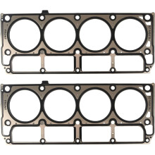 2PCS MLS Cylinder Head Gasket for LS1/LS6 4.8L/5.3L/5.7L (2002–2014), Replaces 12589226 etc., Compatible with Chevy, Buick, Pontiac, Cadillac, GMC,