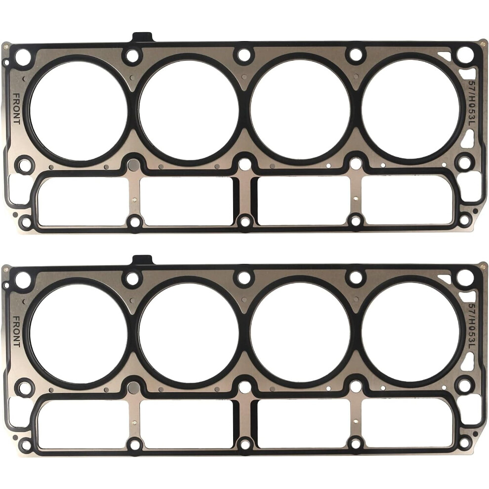 2Pcs Mls Cylinder Head Gasket For Ls1/Ls6 4.8L/5.3L/5.7L (2002Â2014), Replaces 12589226 Etc., Compatible With Chevy, Buick, Pontiac, Cadillac, Gmc, 9365509170526