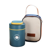 Stainless Steel Food Jars with Lid - Portable Soup Cup for Milk, Soymilk, Oatmeal,Breakfast Cup for Wide Mouth Leak-Proof