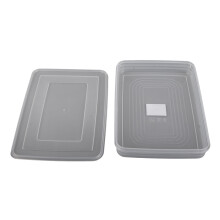 Fridge Dumpling Storage Box, Stackable Transparent Dumpling Storage Container For Wontons For Refrigerator