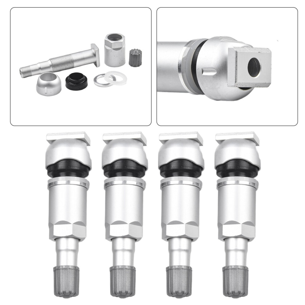 4Pcs Tyre Pressure Sensor Tpms Valve Stem Repair Kit For Mercedes For Dodge For Jeep Tpms Tire Pressure Monitor For Benz 9028731738802