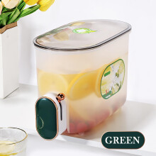 5L Pitcher with Lid & Tap – Cold Beverage Dispenser for Fridge, Compatible with Standard Fridge Shelves