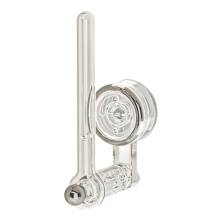 Multifunctional Sucker Hanging Rod, Adjustable Suction Cup Paper Towel Holder, No Drill Mounted Hand Towel Holder Transparent S