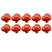 Toilet Presser Love Toilet Press Button Batthroom Water Tank Buttons Decoration Red 10