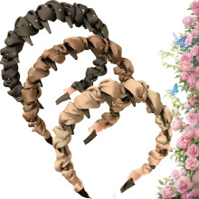 3 PCS Retro High Skull Pearl Headband, Vintage Artificial Pearl Hairband for Women, Compatible with Daily Use & Gatherings
