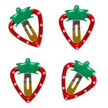 Barrettes à cheveux style cerise, années 2000. Barrettes uniques en forme de cerise pour femme ou fille.