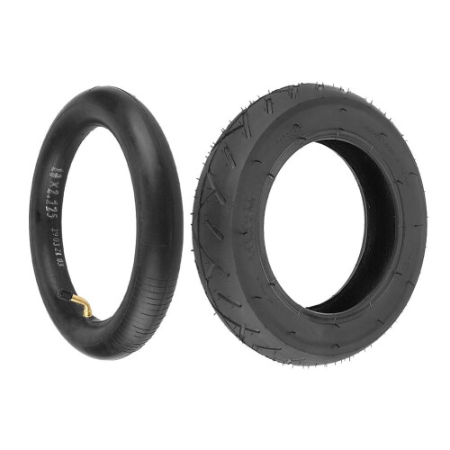 Câmara de ar e pneu externo de 10 polegadas (10x2,125) para patinete elétrico e carro de equilíbrio.