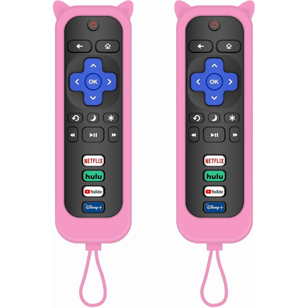 Xihama 2-Pack Replacement Remote Compatible With Roku Tv: Tcl, Onn, Hisense, Philips, Sharp, Westinghouse, Insignia 9028731740997