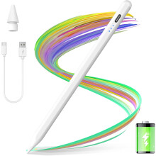 Stylet compatible avec l'Apple Pencil, l'iPad 9e génération, l'iPad Mini 6e génération, l'iPad Pro 11"/12" (3e à 5e générations), l'iPad Air