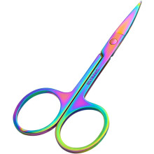 Curved Blade Stainless Steel Nail Scissors for Toenails, Cuticles, Beard & More – Unisex Grooming Tool