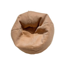 Mini Corduroy Sofa with Cushions, Anti-Tip Base, Cute Display Accessory Compatible with Fashion Dolls