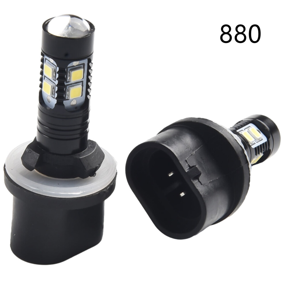 2Pcs 880 Led Fog Bulb Drl 6000K High Power 890 892 893 899 Light/White 9365509171271