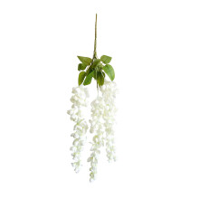 Kunstmatige rotan bloemen wanddecoratie voor Valentijnsdag – Feestelijke groene decoratie voor slaapkamer, woonkamer en als achtergrond voor foto's