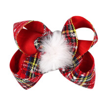 Weihnachts-Haarspangen mit Schleifen für Mädchen, Haarschmuck für Kleinkinder und Babys, Einheitsgröße