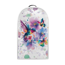 Colorful Hummingbird and Butterfly Patterns Kitchen Blender Dust Covers 1pc Polyester 15.94"H x 9.45"L x 7.28"W for Home Kitchen Top Handle