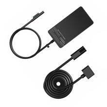 Kompatibel med Microsoft Surfaceicrosoft Surface 65W strømforsyningsoplader, hurtig opladning, USB-port, til Surface Pro Book bærbar computer