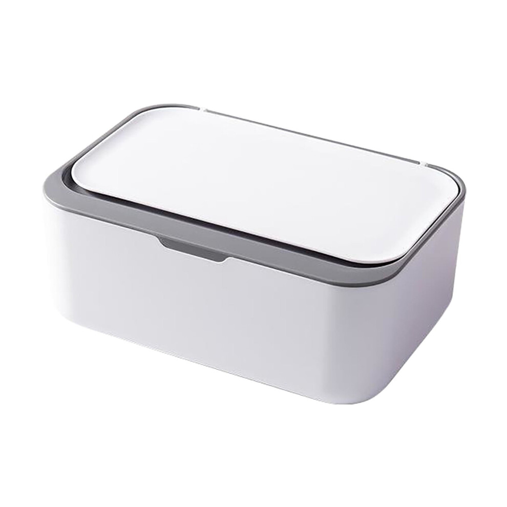 Baby Wipe Dispenser, Dustproof Refillable Container with Moisture Seal Lid – Compatible with Standard Wipes