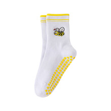 Breathable Cotton Workout Socks with Grips for Pilates, Yoga, Running & Home Fitness