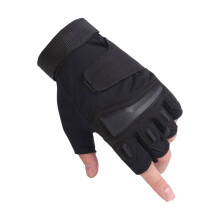 Halbfingerhandschuhe mit verstärkter Handfläche für Radfahren und Outdoor-Sportarten