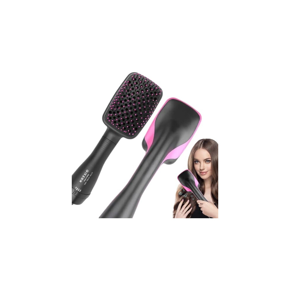 1-Step Ionic Hair Dryer Brush with Negative Ions, Hot Air Styling Tool for Straightening & Drying All Hair Types