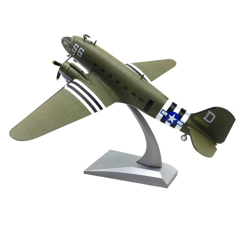 Υψηλή Προσομοίωση1: 100Alloy WWII Douglas C-47 Μοντέλο Μεταφοράς για Συλλέκτες και