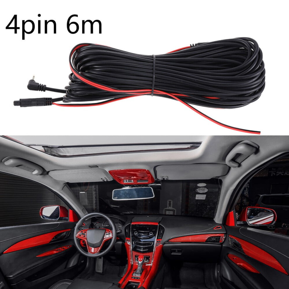 Car Dvr Dash Camera Cable 2.5Mm 4Pin Extension Wire For Rear View Camera 9028731022055