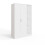 BAILEY 2 DOOR 4 SHELF WARDROBE WHITE 4