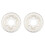 2Pcs Multi ABS Ceiling Light Medallion Decorative Ceiling Fan Ring 3
