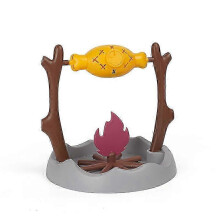 Cat and Dog Toys, Roasted Chicken Leg 360 Rotating Food Hiding and Feeding Device, Slow-Moving Feeder, Educational Items